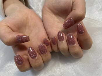 ネイルモア 藤が丘店(nail mor.)/ピンクフラッシュ