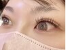 【韓国風★束感仕上げ】平日限定＊フラットラッシュ140本＋保湿アイパック