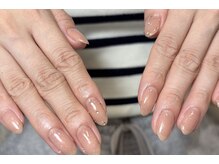 ミアネイル 蕨店(mia nail)/ワンカラーストーンアート