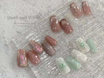 リアンスネイルヴィヴィッド 倉敷店(LianS nail ViViD)/定額ナチュラル 新デザイン