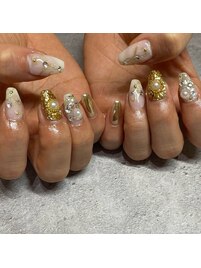 クリスマスネイル