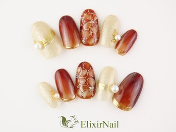 エリクサーネイル 池袋(Elixir Nail)/定額a シンプル/クーポン使用