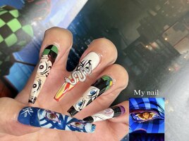 鬼滅の刃ネイル