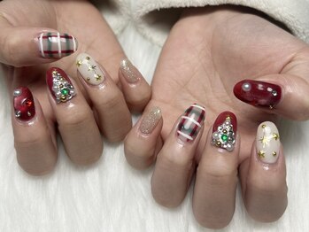 ミライネイル(MIRAI NAIL)/クリスマスネイル