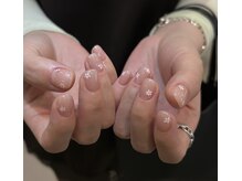 ファンシー 三軒茶屋店(Fancy)/春ネイル/桜/ワンホン