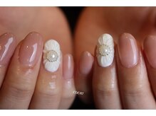 クオーリ(Cuori)/ぷくぷくフラワー　ジェル　