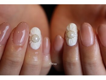 クオーリ(Cuori)/ぷくぷくフラワー　ジェル　