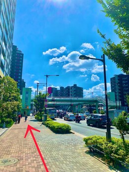 おこしんちゅ 渋谷 代々木公園/歩道橋渡ってください！