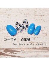 コンフォートネイルスタジオ(comfort nail studio)/定額コースA  ￥6600