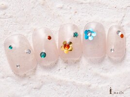 ホロお花ストーン8000円