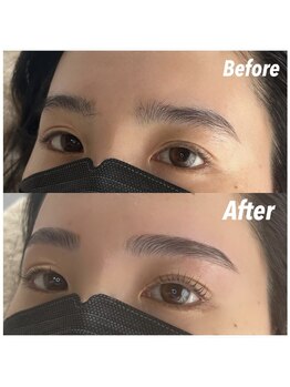 ロレインブロウ 大垣店/まつ毛パーマ＋眉毛パーマHBL