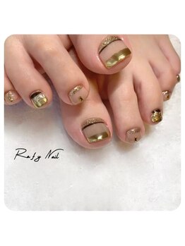 ラフィーネイル(Rafy Nail)/Foot10本art