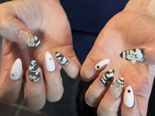 ゆびノさき +tennoji/迷彩柄