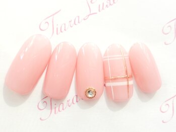 ティアラリュクス 東林間店(Tiara Luxe)/チェックネイル