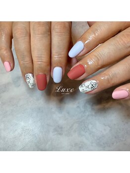 ネイルサロンリュクス (nailsalon Luxe)/繊細手描きアート
