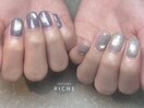 ブルーマグネットネイル