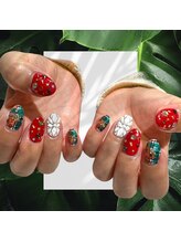 アヤネイルズ アンド アイラッシュ(AYA NAILZ.＆Eyelash)/クリスマス～お正月ネイル