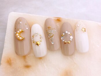 ネイルサロンフォーユー(for u)/クリスマスネイル¥8980