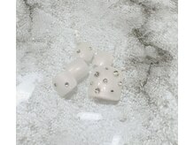 アンドネイルアンドビューティー(&NAIL and Beauty)/フットストーンネイル