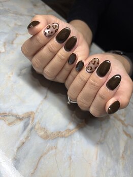 レオパード×ブラウン×マグ