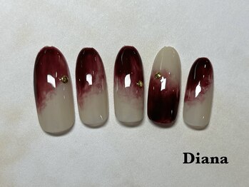 ディアナ ひたちなか高場店(DIANA)/定額ネイル &nbsp;6600円 &nbsp;B-061