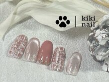 キキネイル 二子玉川(kikinail)/1.2月定額B／ツイードネイル