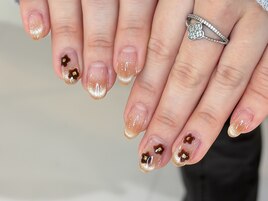 マグネットグラデ×フラワー