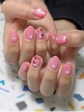 ネイルヤサン(nail ya sun)/ピンク*ハート