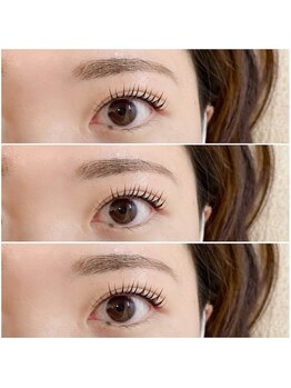 垢抜ける眉毛デザイン/まつ毛パーマ/まつエク La:ciel ラシエル箱崎店/ホリスティック ラッシュリフト