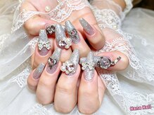 ナナネイル(Nana Nail)/キラキラのラメグラ韓国ネイル