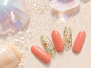 モトネイル(moto nail)の写真/ショートネイル派やネイル初心者にも◎季節感やトレンドを押さえた毎月変わる定額デザインが人気&安心♪
