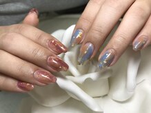ネイルサロン ビビ(bibi)/ちぐはぐネイル