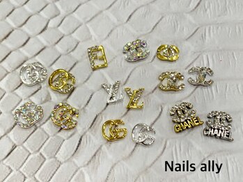 ネイルズアリー 立川店(Nails ally)/ブランドロゴパーツ