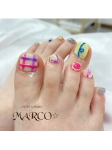 ネイルサロン マルコ(nail salon MARCO)/持ち込みフットネイル