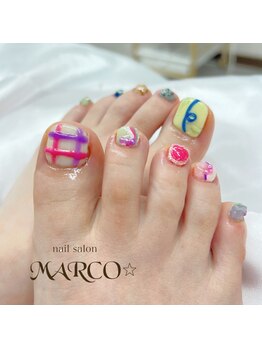 ネイルサロン マルコ(nail salon MARCO)/持ち込みフットネイル