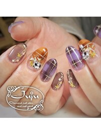 ハロウィンネイル