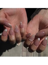 ネイルクイーン(Nail Queen)/オフィスサマーネイル¥9000♪