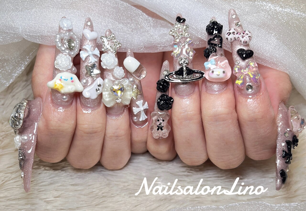 なお　スーパーロングネイル スーパーロングネイル】2026年冬人気のスーパーロングネイルのネイル