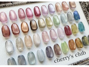 チェリーズクラブ ふじみ野店(Cherry'sClub)の写真/付け替えオフ無料！大人気マグネットネイルも種類豊富なカラーで叶う☆