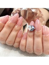 ネイルサロン アンド スクール アールジェイビー(Nailsalon&School Rjb)/ワンカラービジューアート