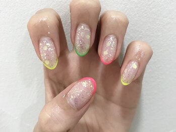 クォーターリゾートネイル(QUARTER RESORT nail)/ポップネイル☆