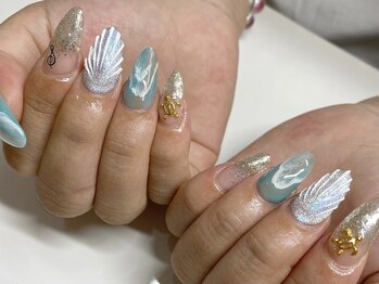 持ち込みデザインネイル