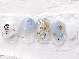 雪の結晶雪だるま韓国¥12550