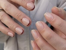 グラウネイル(glaw nail)/スキニーフレンチネイル