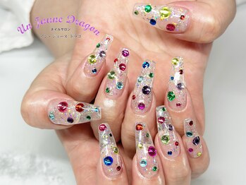 アン ジョーヌドラゴ/【ロングネイル】カラフルネイル