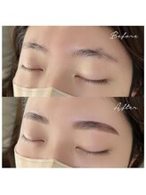 ロレインブロウ 大垣店/HBL＋眉ワックス