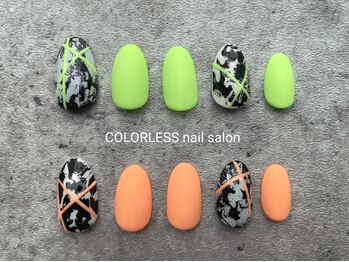 カラーレス(COLORLESS)/9月new design☆デザインコース