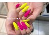 ［hand］スカルプ長さ出し10本ワンカラー　¥13500