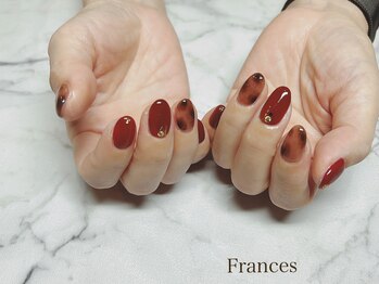 フランセス(Frances)/べっ甲ネイル
