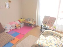 キッズスペース有◎施術はスピーディーにお任せください♪